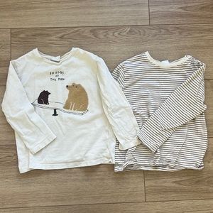 Zara long sleeve shirts